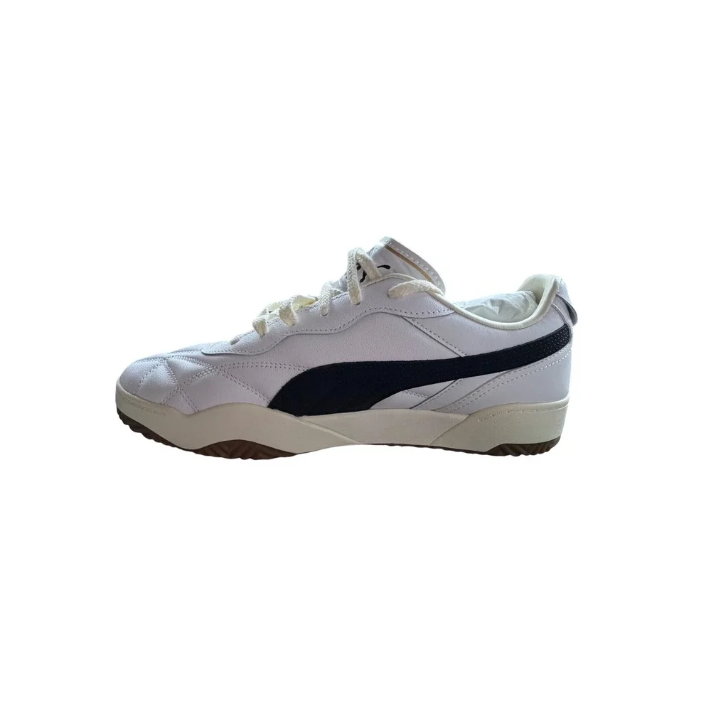 Puma Tifosi Lux White Black‎ Gum Mens Sneakers 402259-02 Size 11